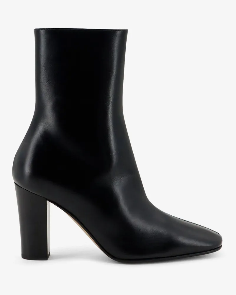 The Row Cindy leather boots -  - gender_Woman Black
