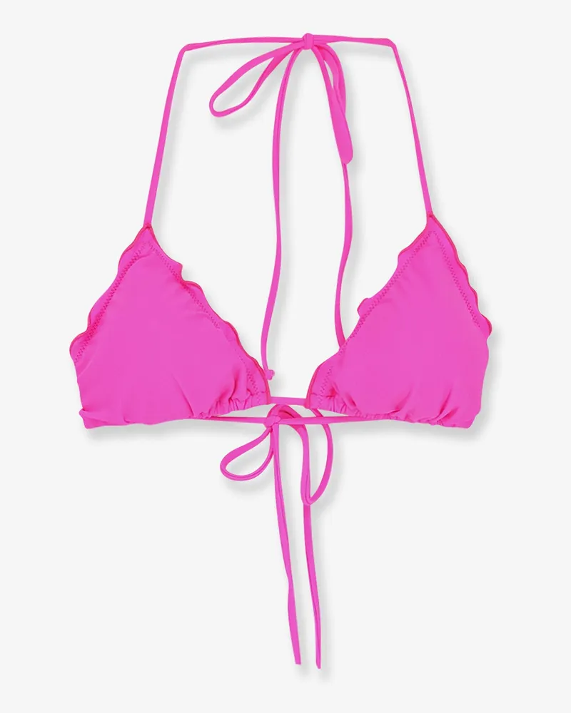 MC2 Saint Barth Sagittarius Fluo Color Bikini Top -  - gender_Woman Pink
