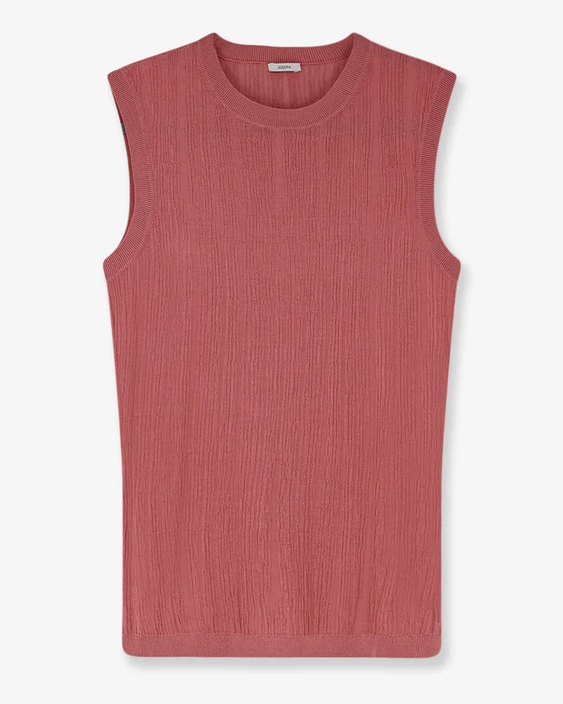 Joseph Calife silk and cotton tank top -  - gender_Woman Pink