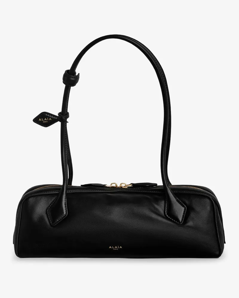 Alaïa Le Teckel leather shoulder bag -  - gender_Woman Black