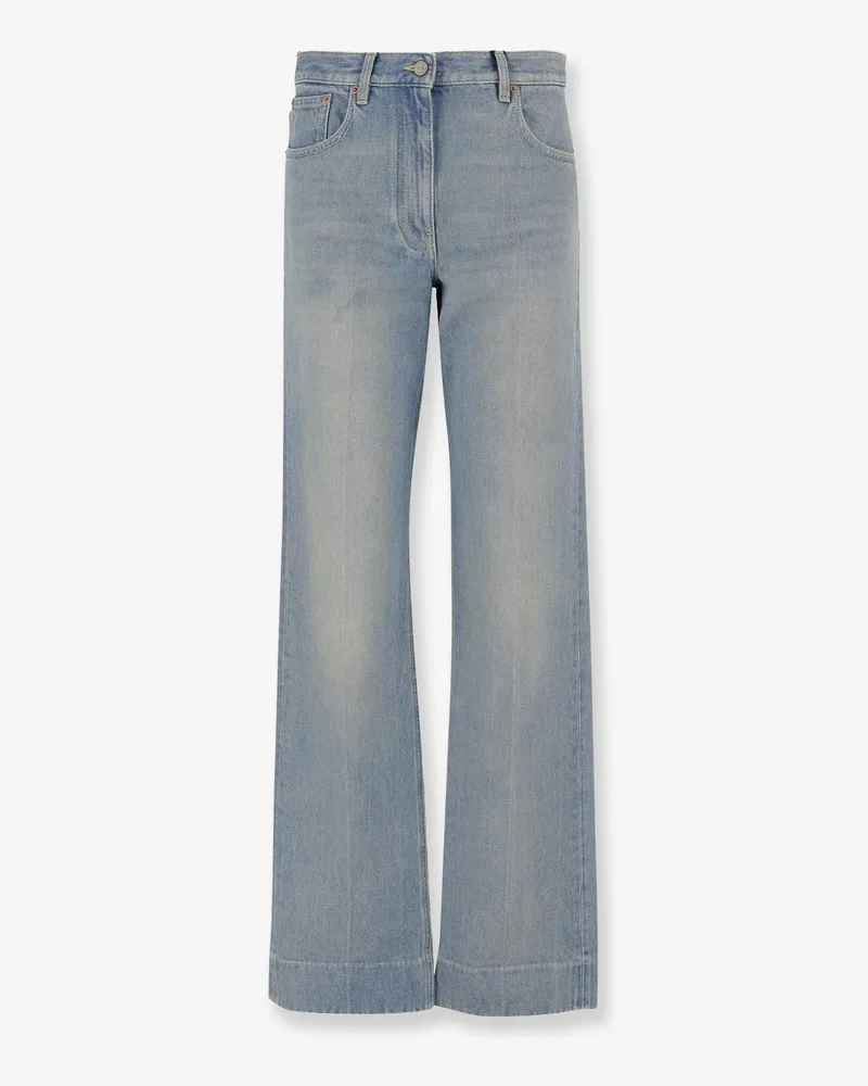 Valentino Garavani Stone-Washed denim jeans -  - gender_Woman Blue