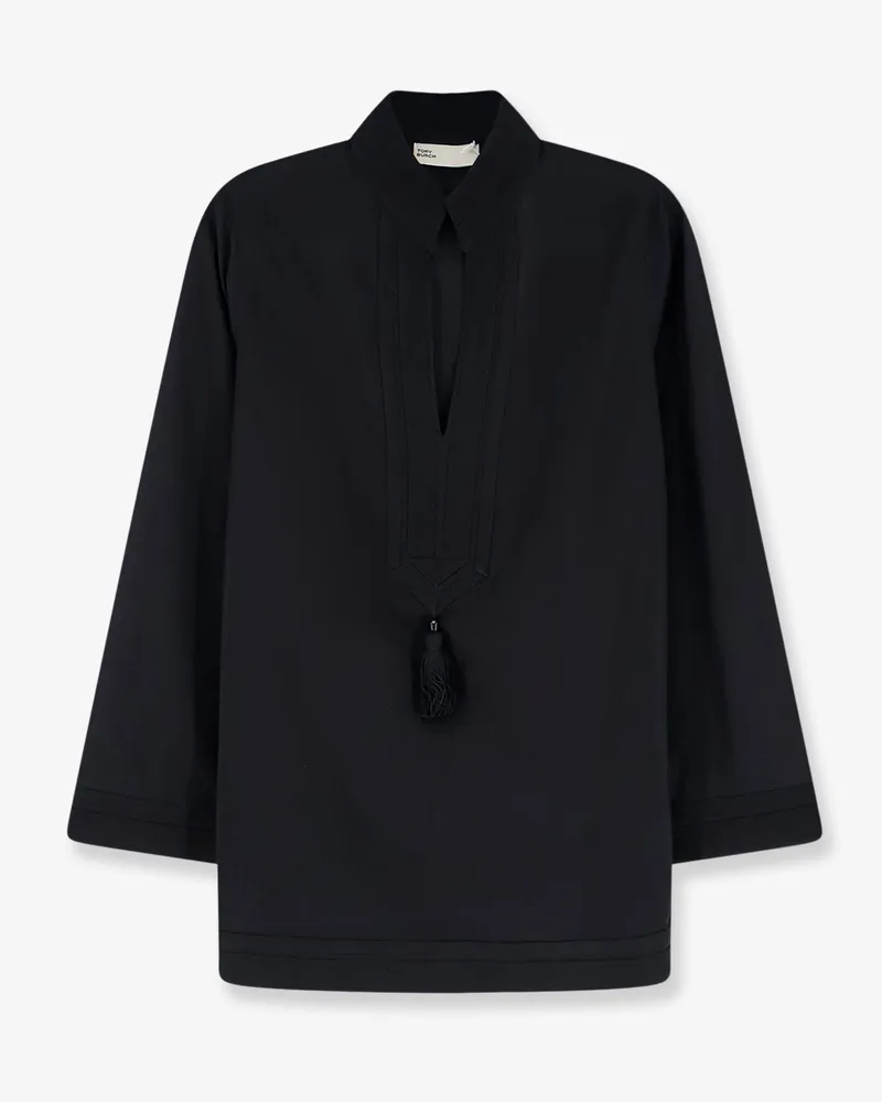 Tory Burch Tory Tunic cotton shirt -  - gender_Woman Black