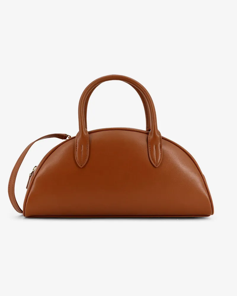 Dunst Classic Bowling leather shoulder bag -  - gender_Woman Brown