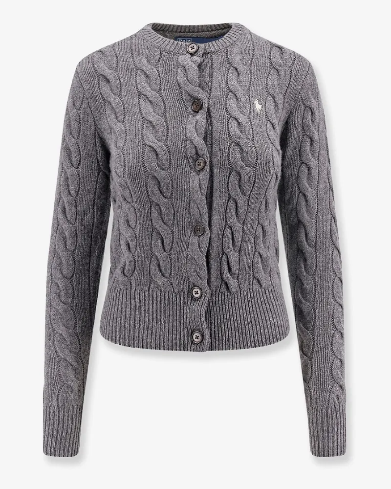 Ralph Lauren Certified wool and cashmere cardigan -  - gender_Woman Grey
