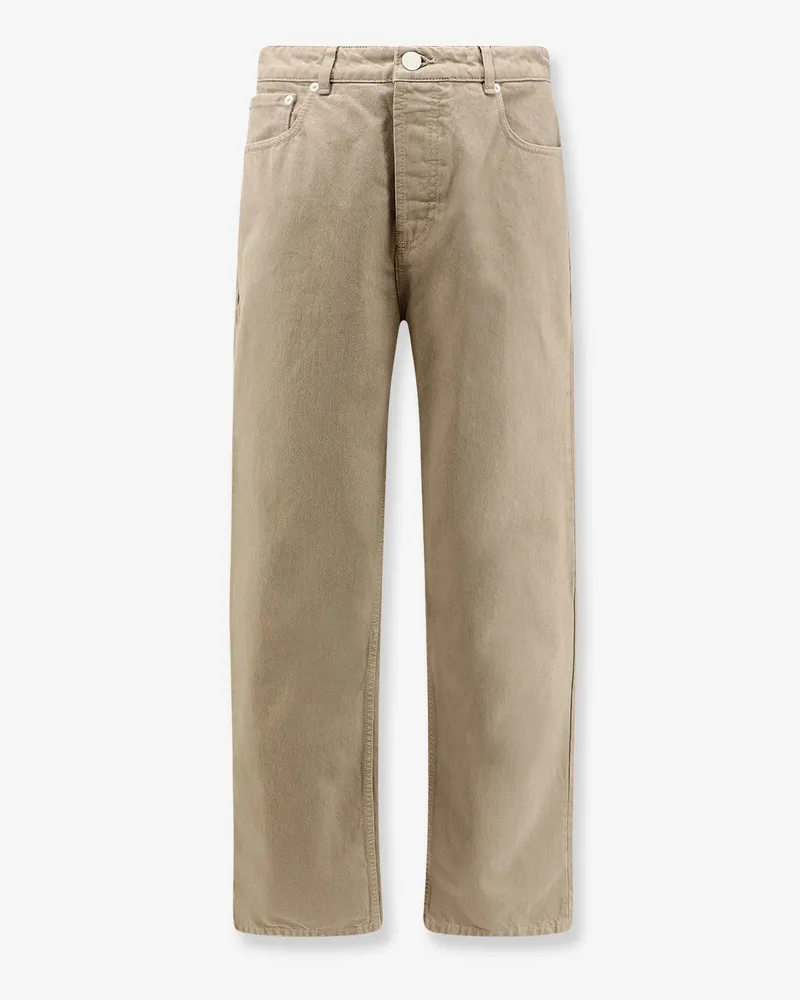 AMI Paris Cotton trousers -  - gender_Man Brown