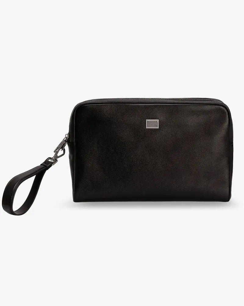 Dolce & Gabbana Leather handbag -  - gender_Man Black
