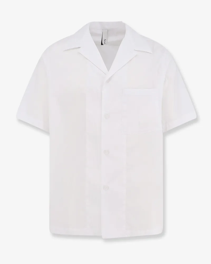 Hevò Cotton blend shirt -  - gender_Man White