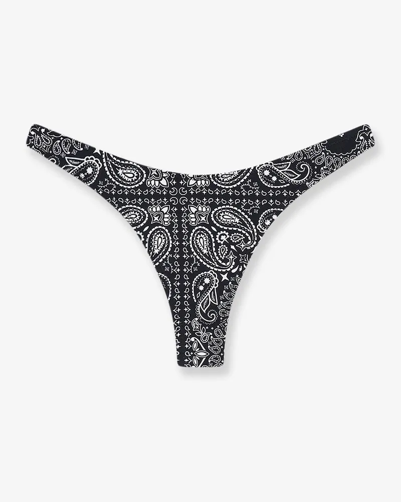 MC2 Saint Barth Stretch nylon bikini bottoms -  - gender_Woman Black