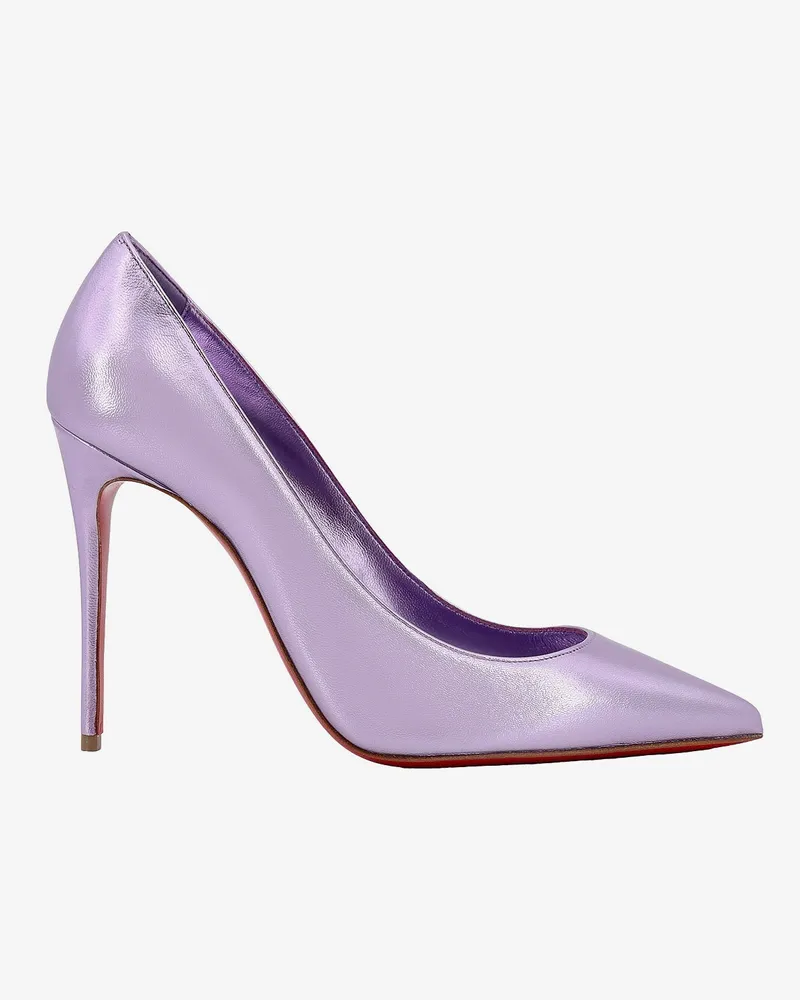 Christian Louboutin Laminated leather décolleté -  - gender_Woman Viola