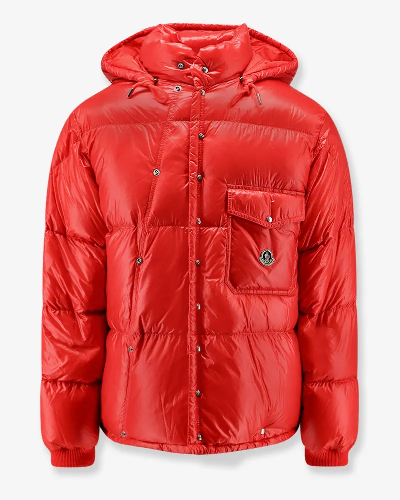 Moncler Karakorum down jacket with hood -  - gender_Man Red