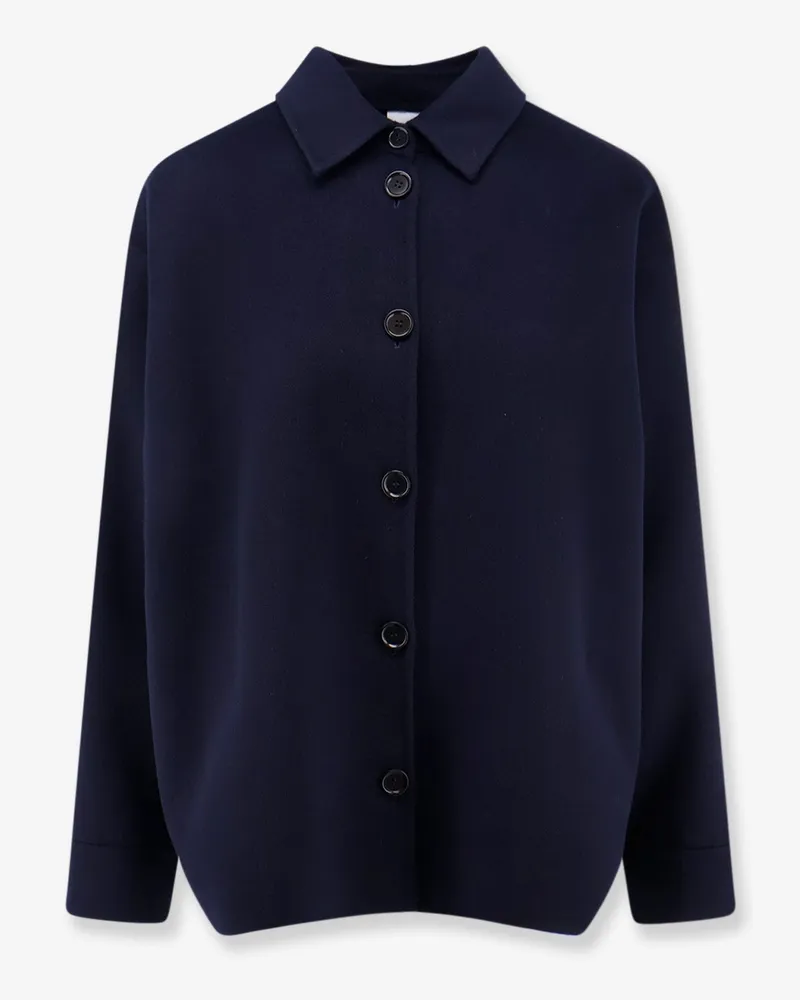 ASPESI Wool jacket with buttons -  - gender_Woman Blue