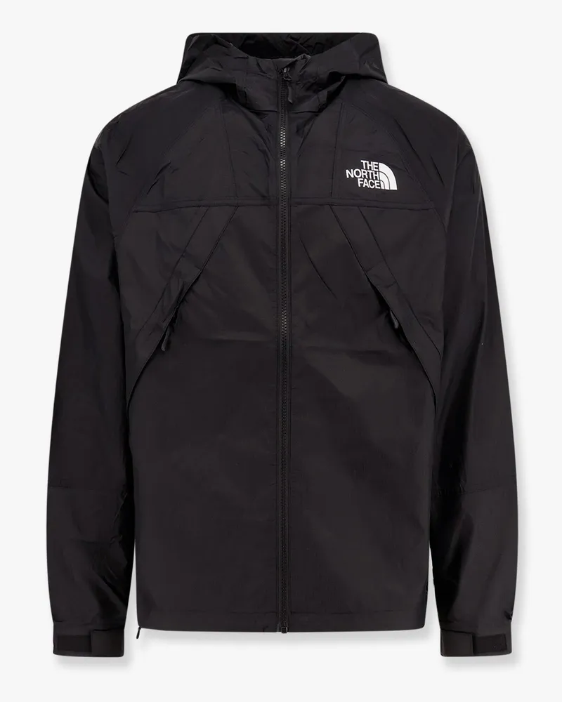 The North Face Nylon jacket with logo on the front and on the back -  - gender_Man Black