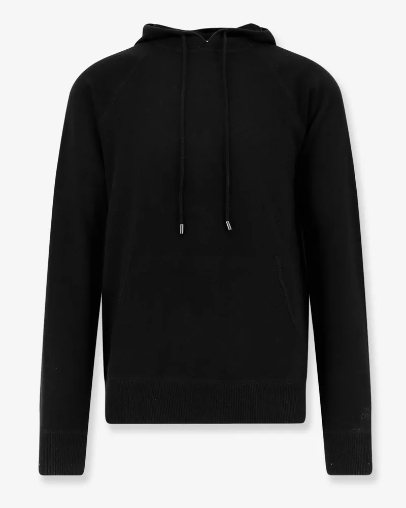 MC2 Saint Barth Willbur Wool hooded sweater -  - gender_Man Black