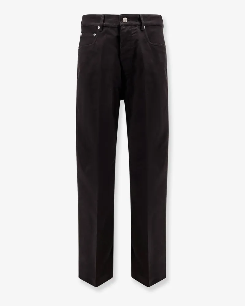 Rick Owens Geth certified cotton trousers -  - gender_Man Black