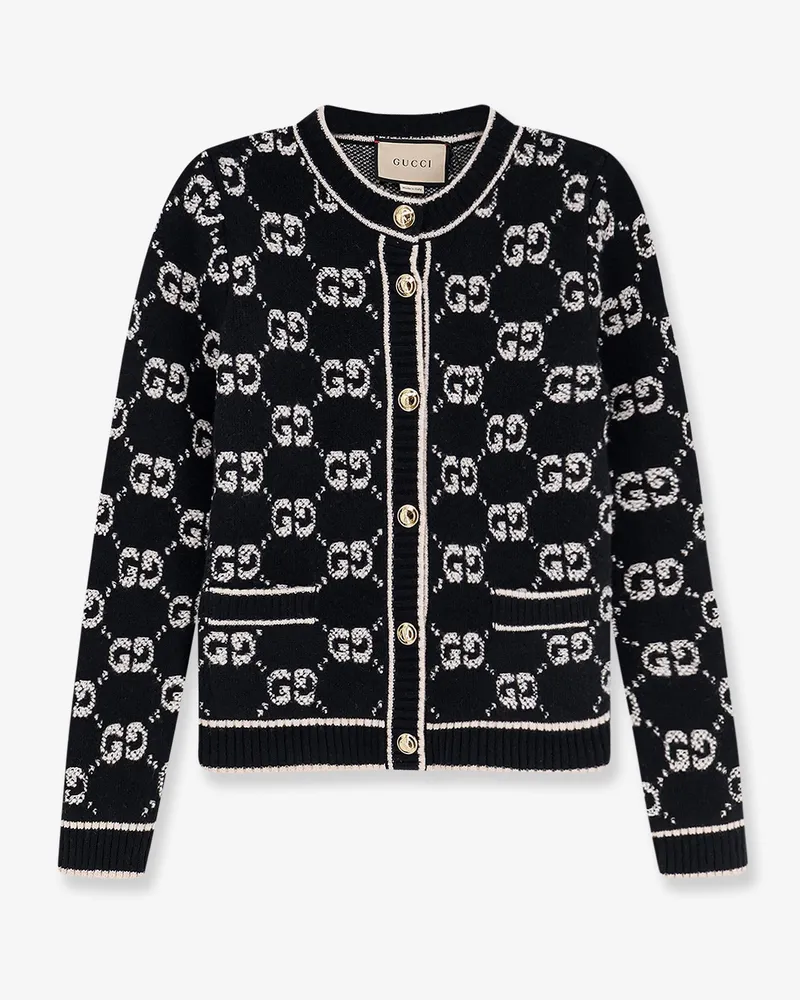 Gucci GG wool cardigan -  - gender_Woman Black
