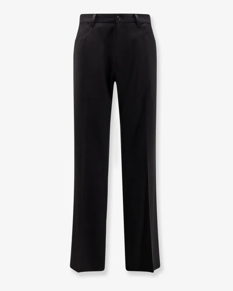 Balenciaga Straight Fit cotton trousers -  - gender_Man Black