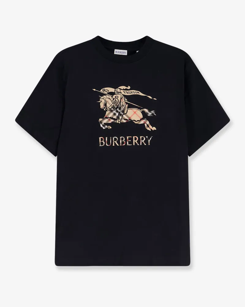 Burberry EKD Ombré Cotton T-shirt -  - gender_Man Black