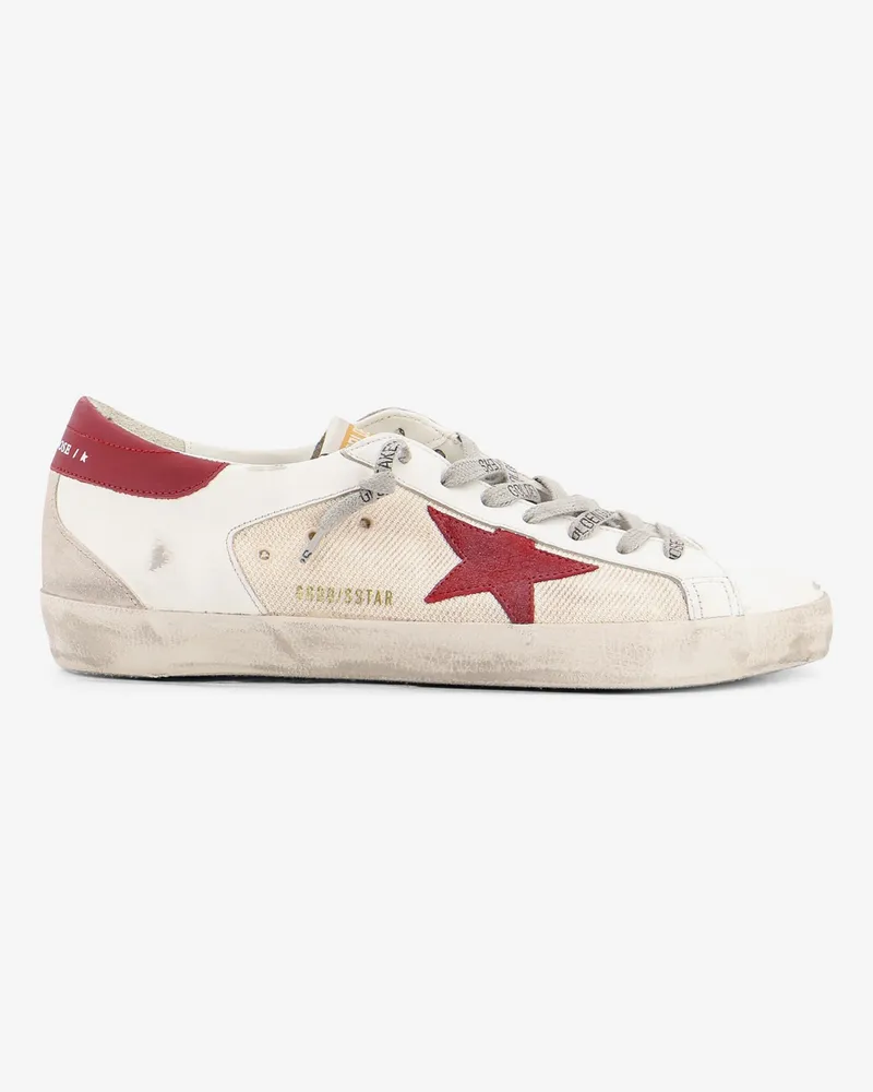 Golden Goose Super-star leather sneakers -  - gender_Man White