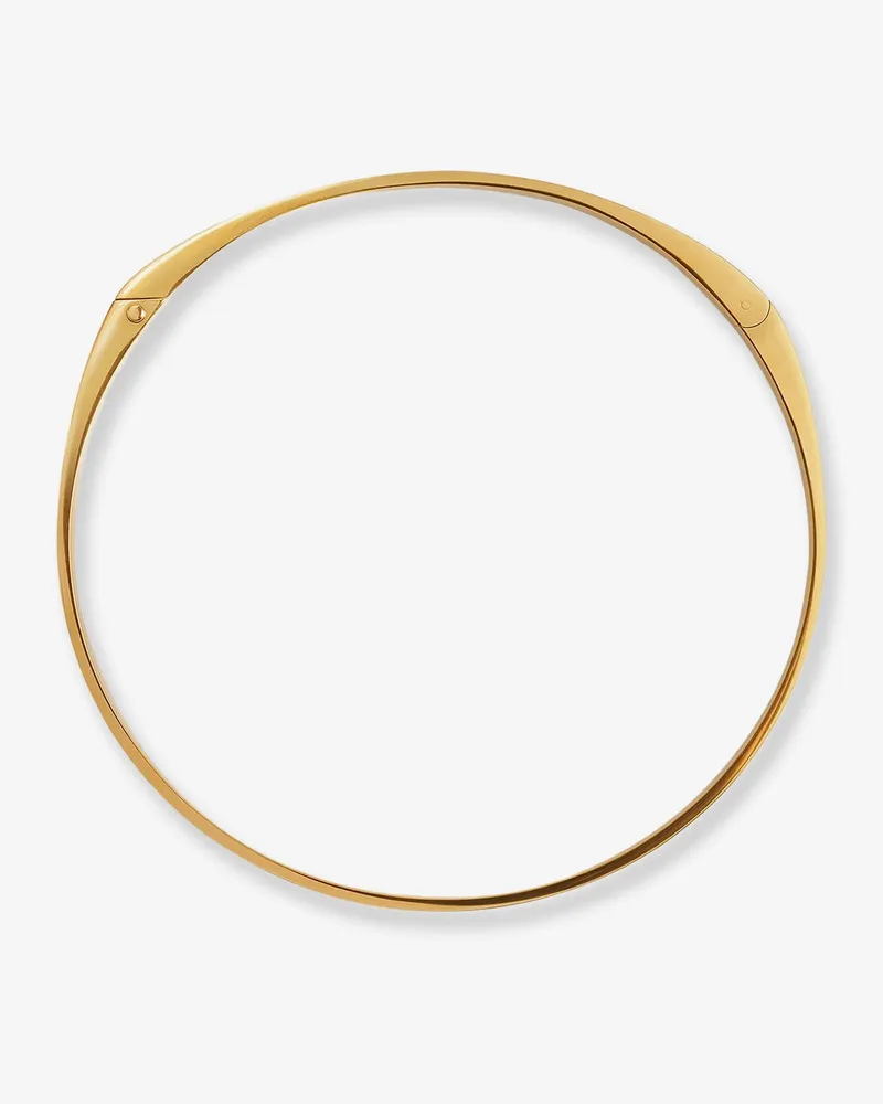 Totême Signature Brass Necklace -  - gender_Woman Gold
