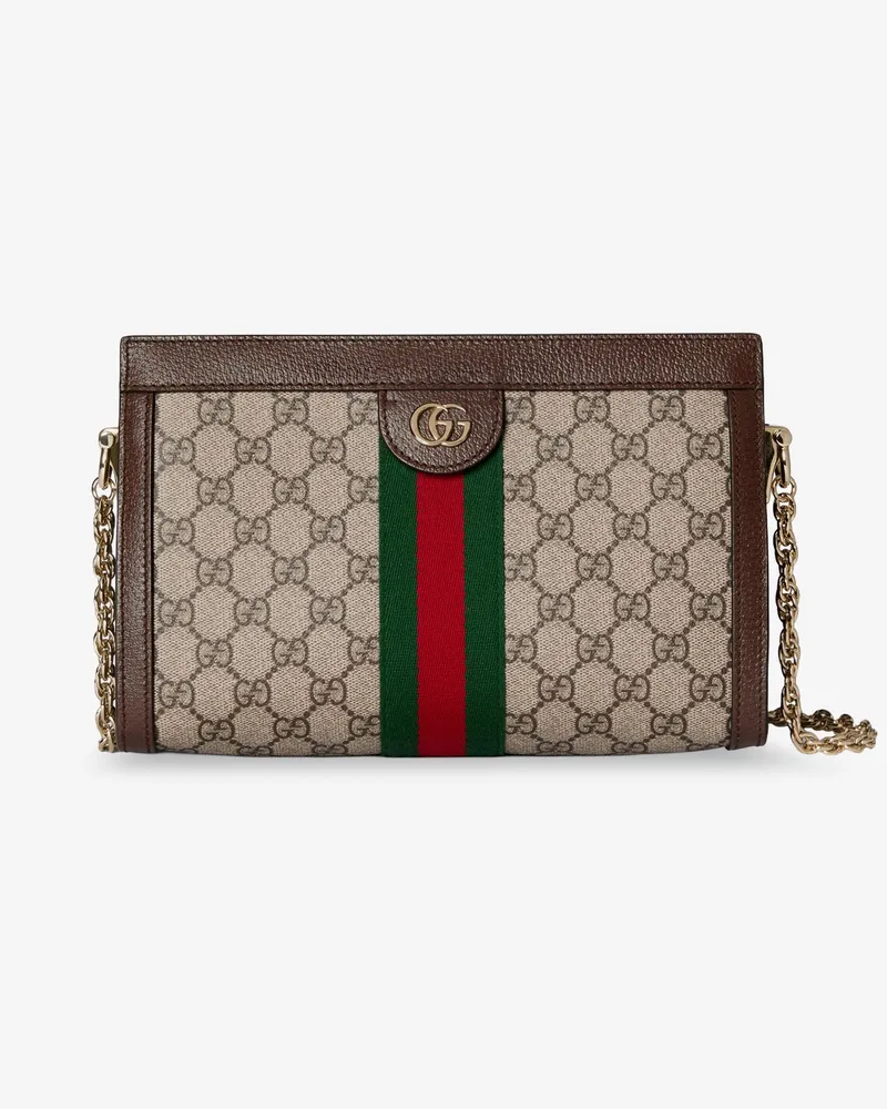 Gucci Coated canvas Ophidia shoulder bag -  - gender_Woman Beige