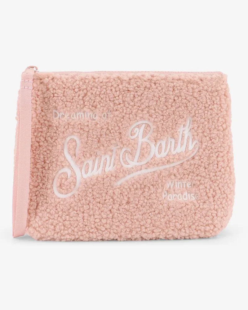 MC2 Saint Barth Aline Teddy clutch bag -  - gender_Woman Pink