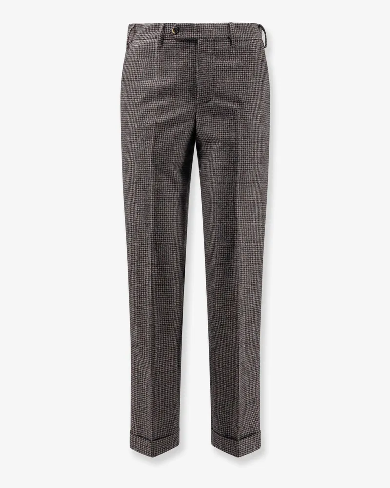 PT TORINO Madras wool trousers -  - gender_Man Grey