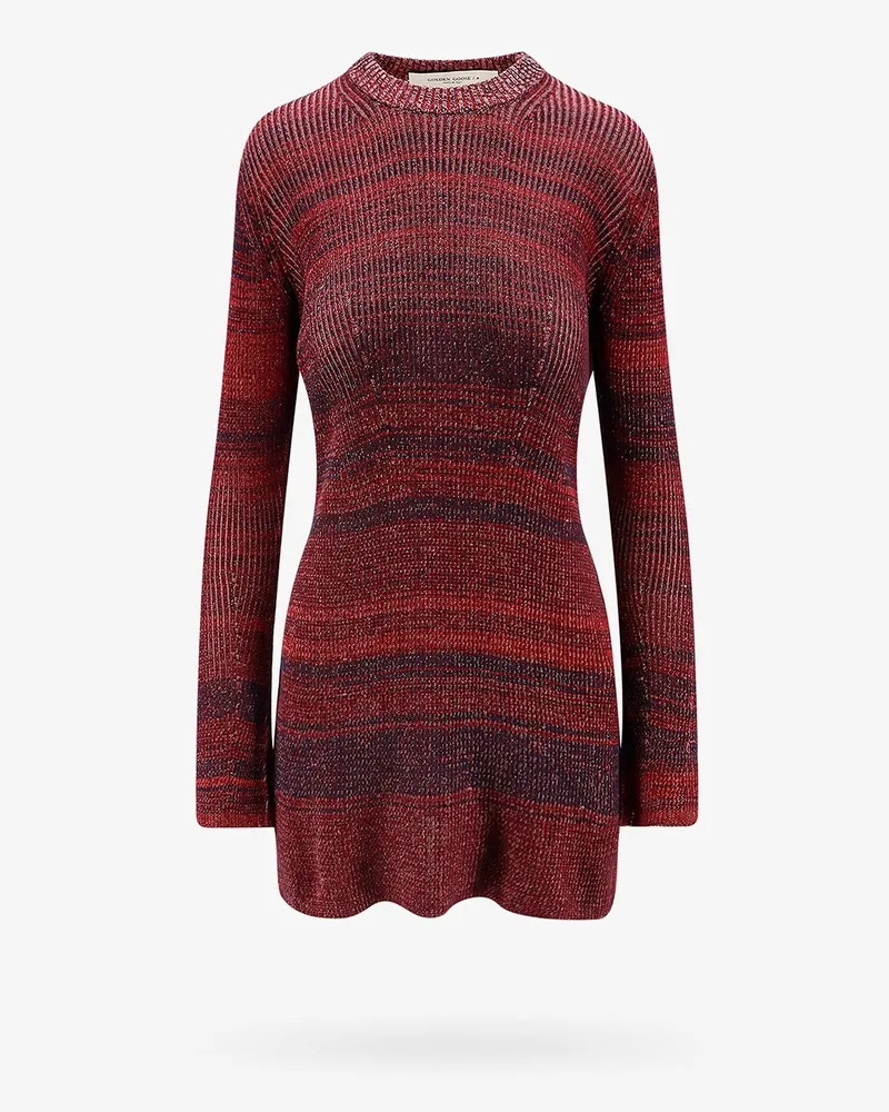 Golden Goose Knitted multicolor mini dress with stars detail -  - gender_Woman Multicolor