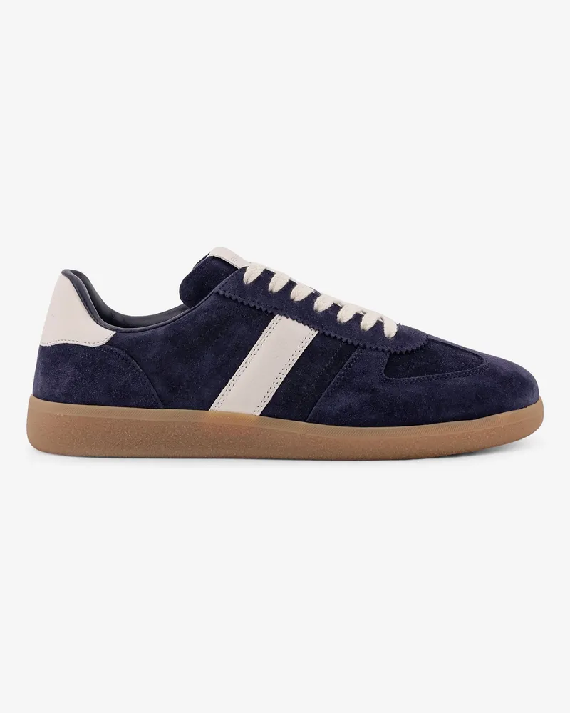 Tom Ford Low-top suede sneakers -  - gender_Man Blue