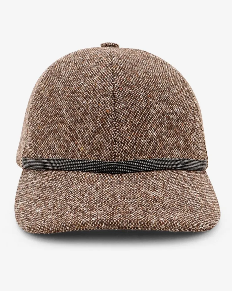Brunello Cucinelli Wool blend hat -  - gender_Woman Brown