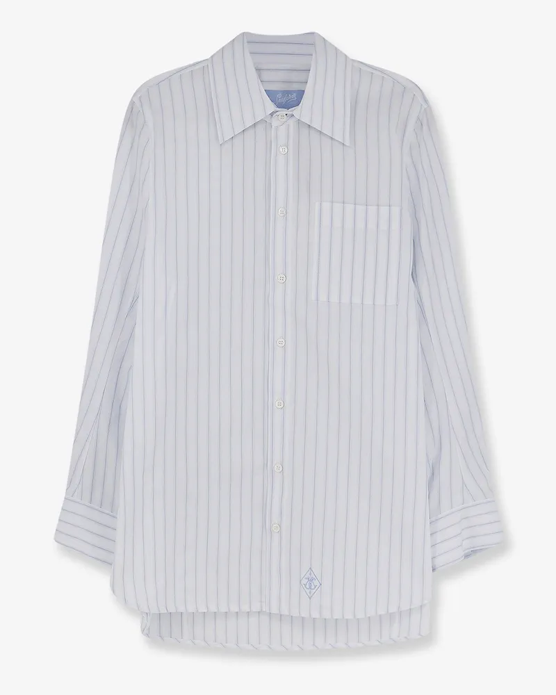 Seafarer Tara striped cotton shirt -  - gender_Woman White