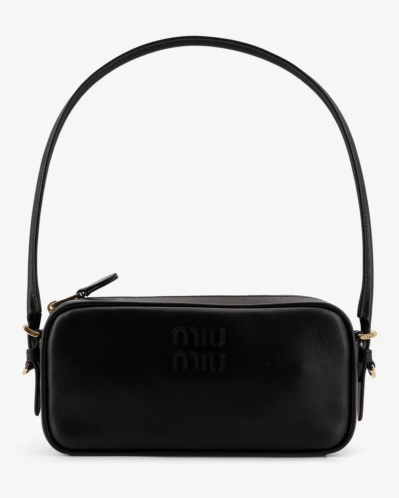 Miu Miu Leather Pouch -  - gender_Woman Black