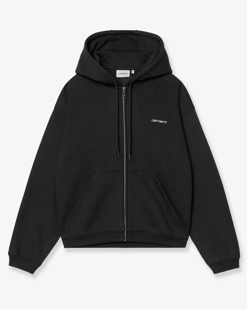 Carhartt WIP Ebbert Zip-up hoodie -  - gender_Man Black