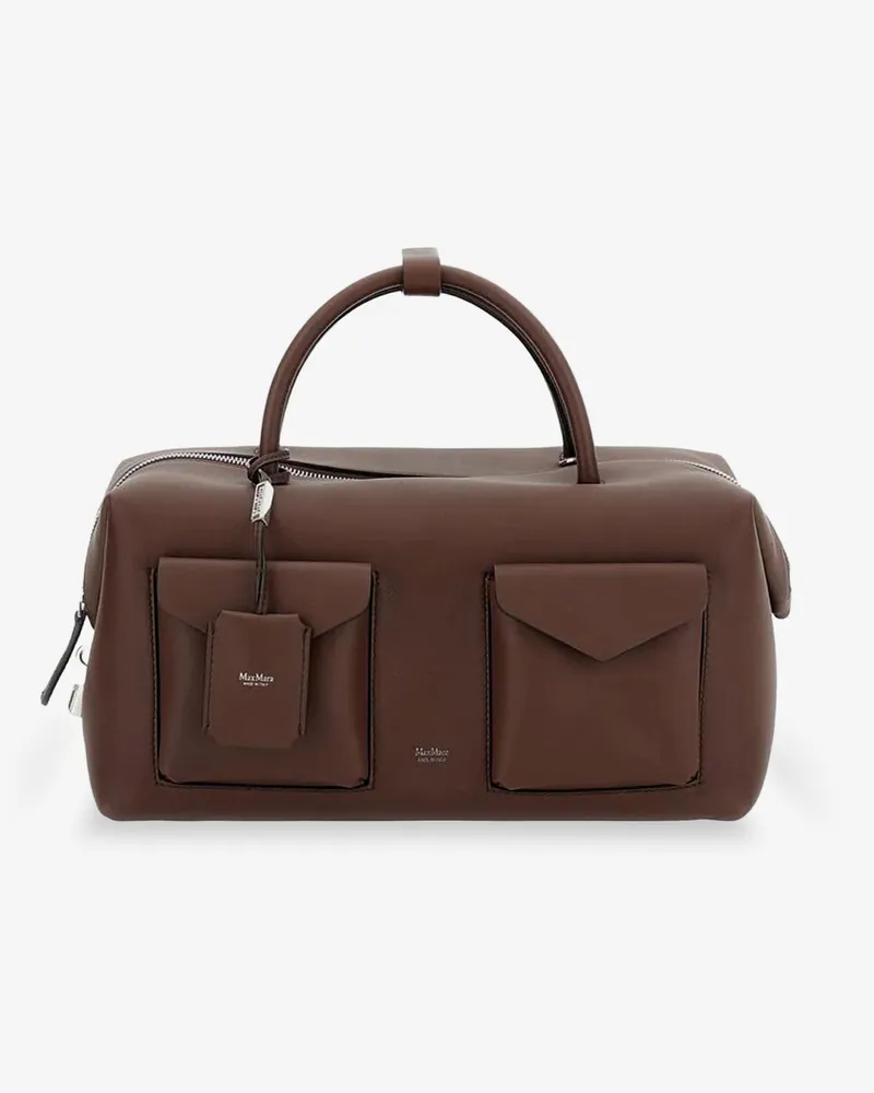 Max Mara Holdall Cargo leather handbag -  - gender_Woman Brown