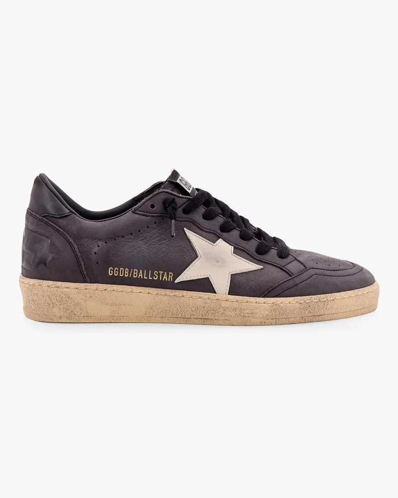 Golden Goose Ball Star low-top leather sneakers -  - gender_Man Black