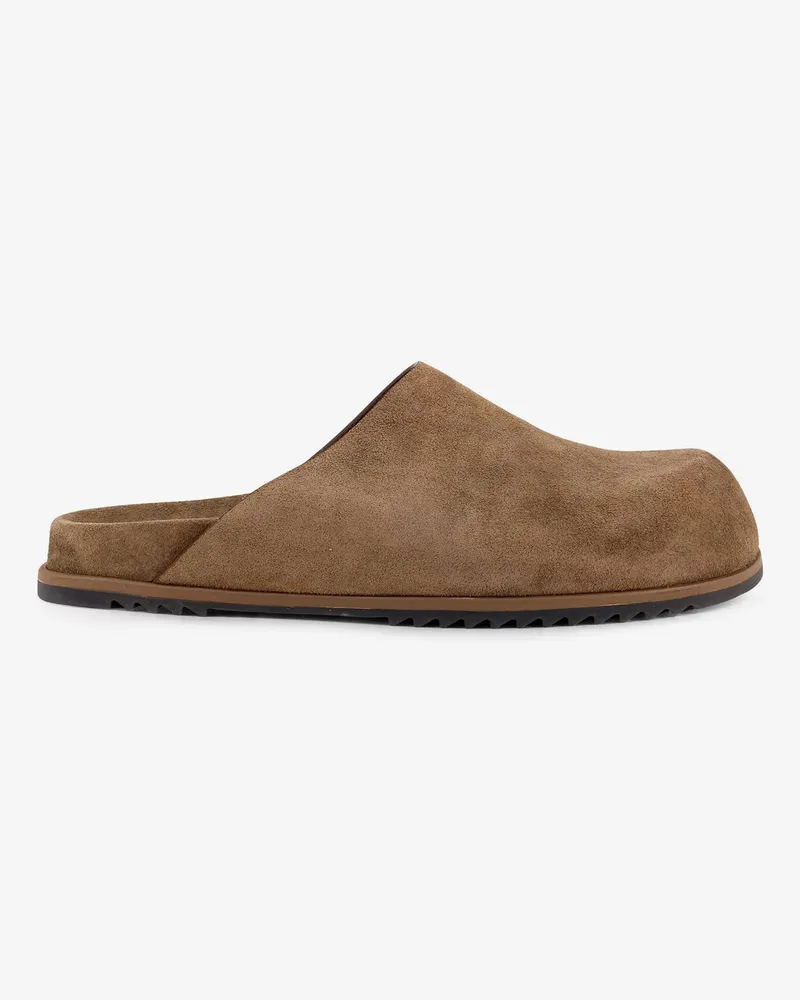 Rick Owens Suede sandals -  - gender_Man Beige