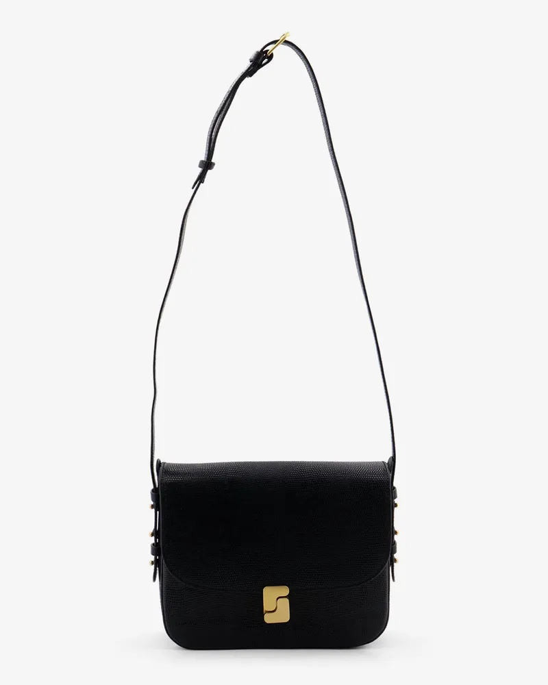 Soeur Bellissima Maxi leather crossbody bag -  - gender_Woman Black