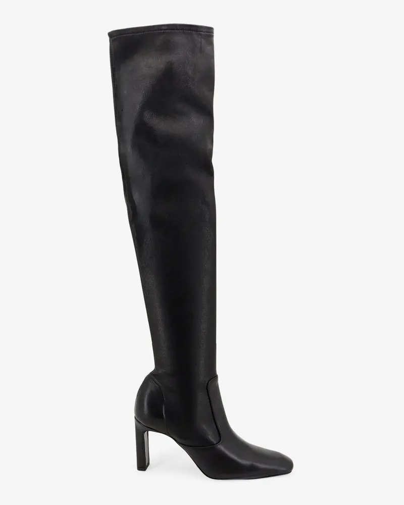 Totême Leather boots -  - gender_Woman Black