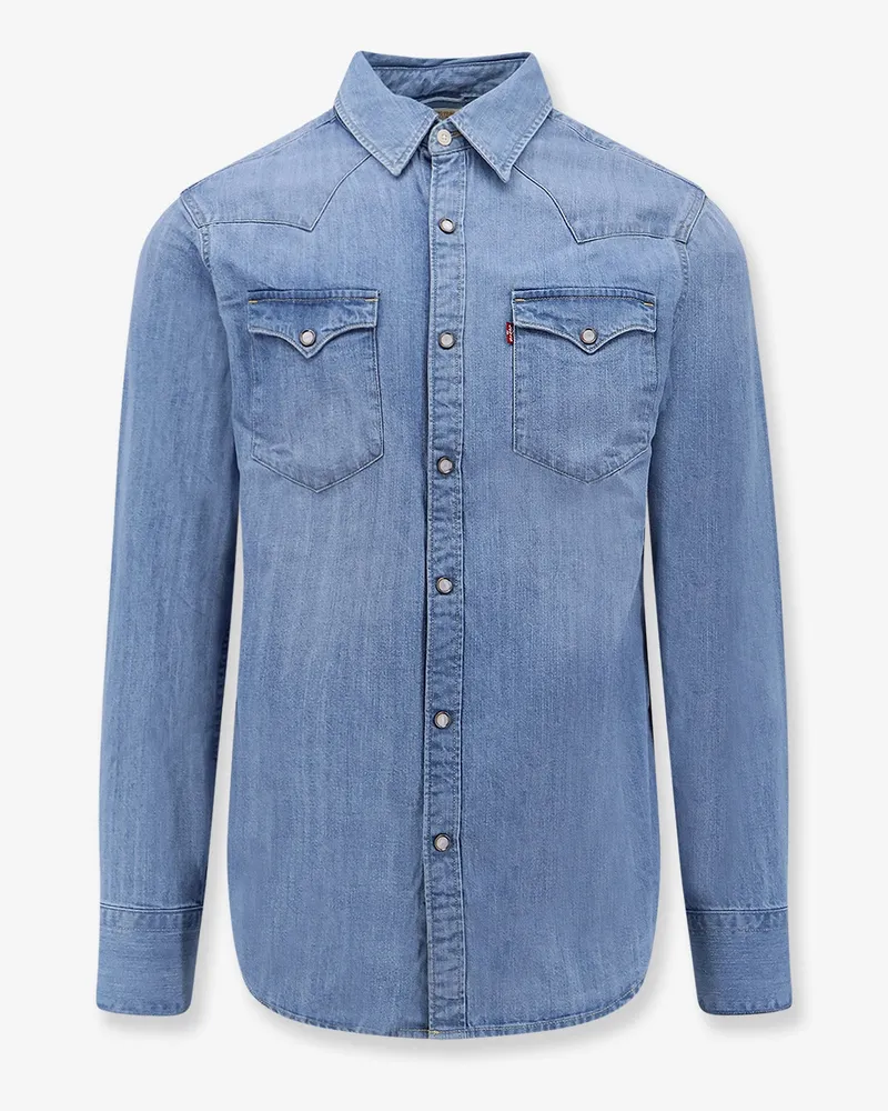 Levi's Barstow Western denim shirt -  - gender_Man Blue