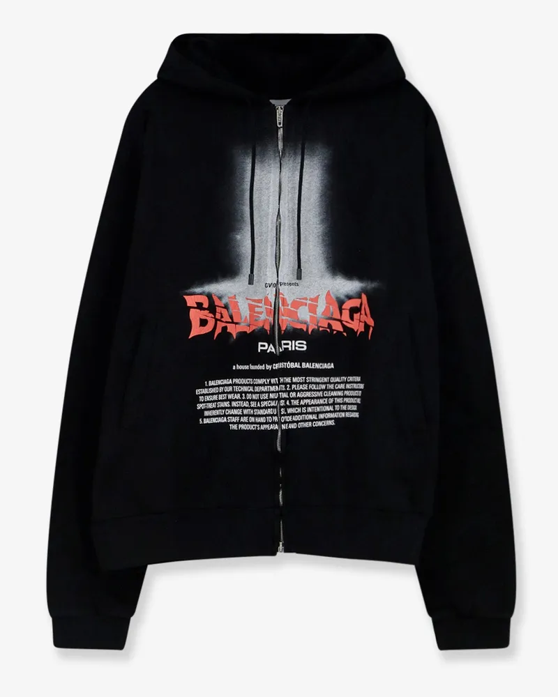 Balenciaga The Door cotton sweatshirt -  - gender_Man Black