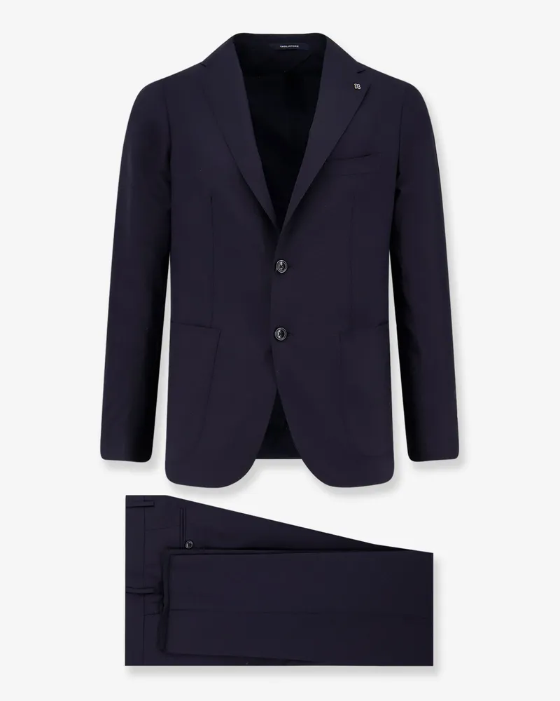 Tagliatore Virgin wool and silk -  - gender_Man Blue