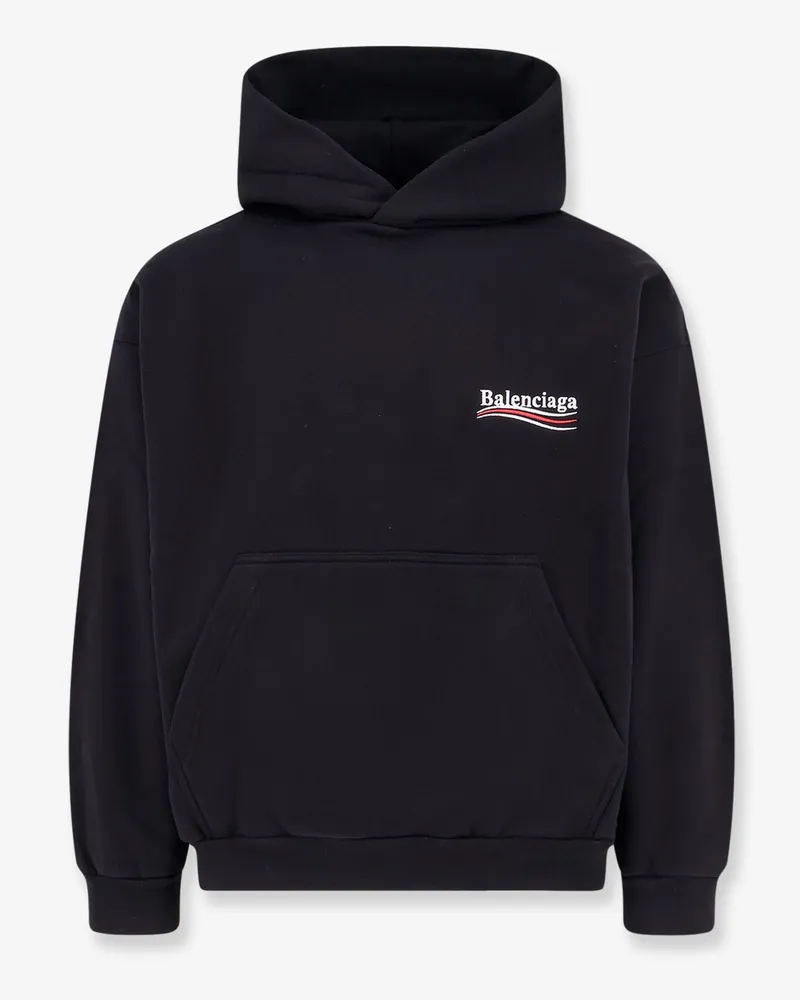 Balenciaga Cotton sweatshirt with Political Campaign logo -  - gender_Man Black
