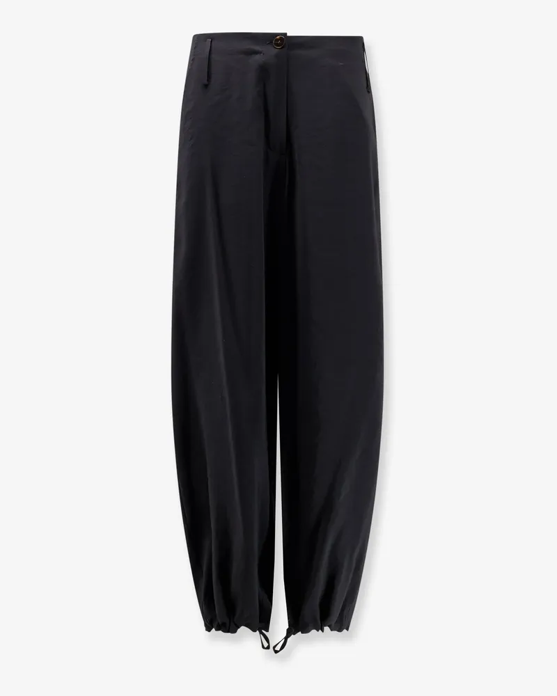 ALYSI Modal trousers with drawstring detail -  - gender_Woman Black