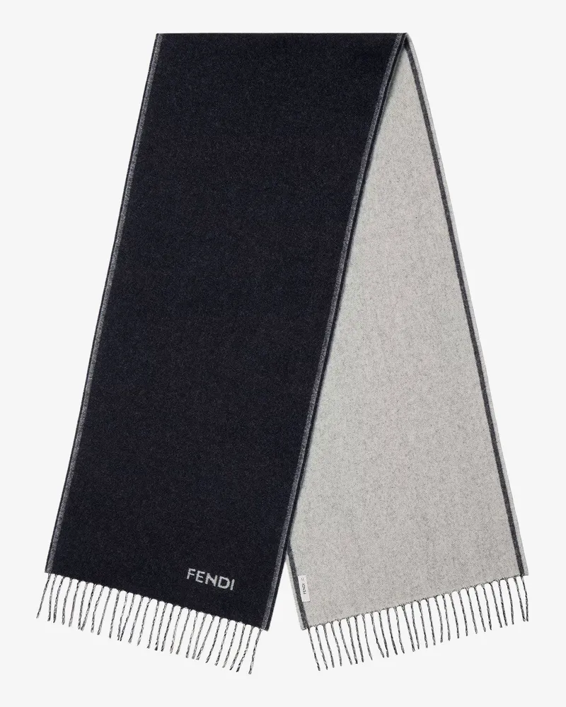 Fendi Cashmere scarf -  - gender_Man Blue