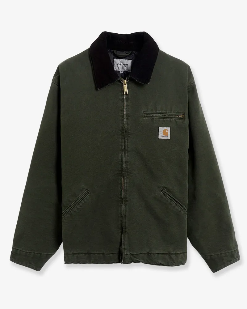 Carhartt WIP OG Detroit Jacket padded organic cotton jacket -  - gender_Man Green