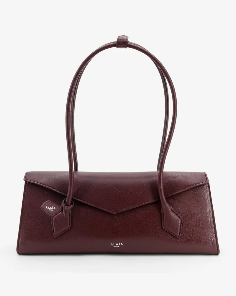 Alaïa Le Teckel Flap leather handbag -  - gender_Woman Red