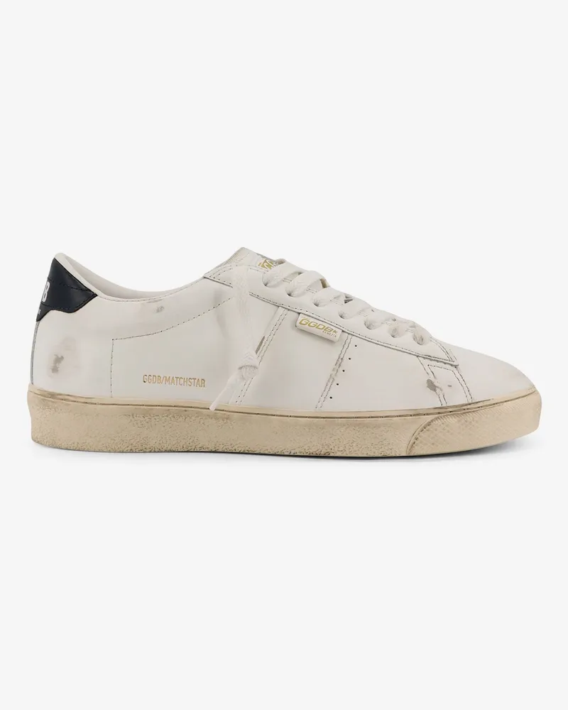 Golden Goose MatchStar leather sneakers -  - gender_Man White