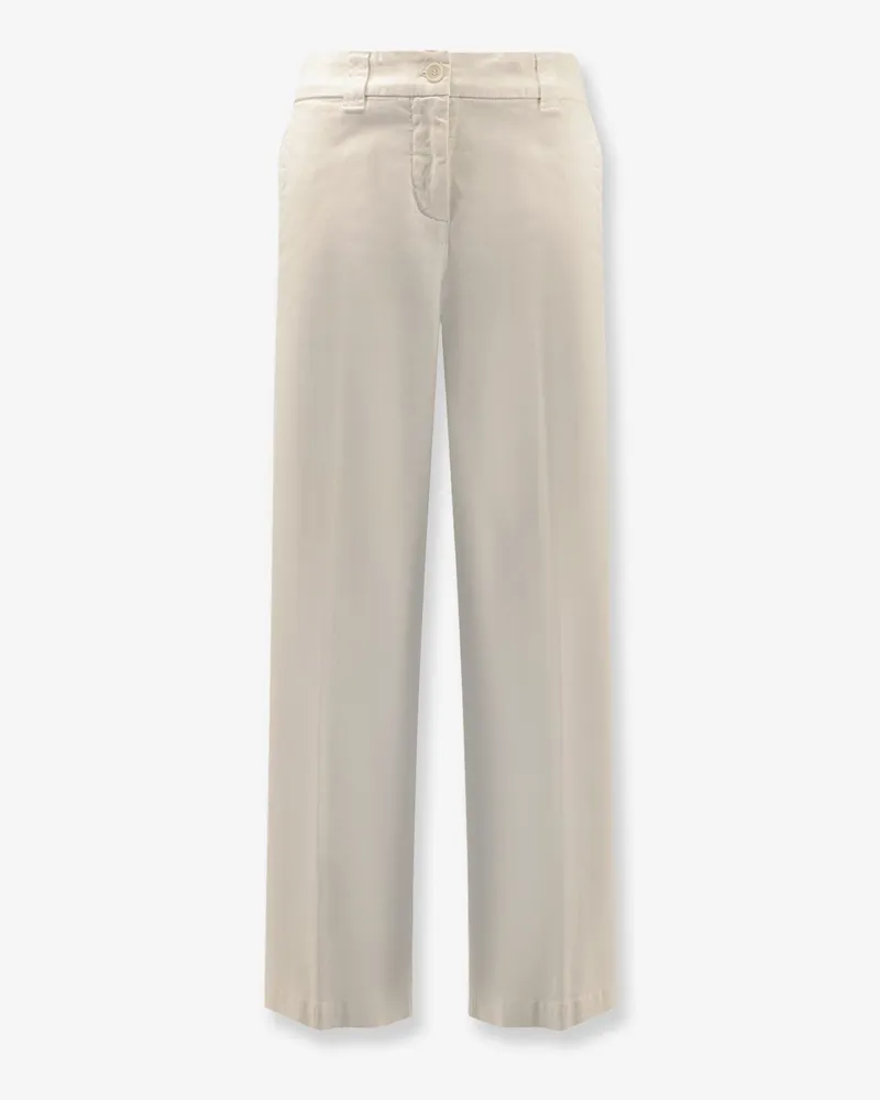 ASPESI Cotton trousers -  - gender_Woman White