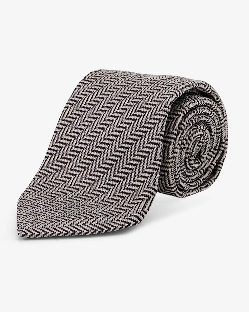 Tom Ford Silk tie -  - gender_Man Grey