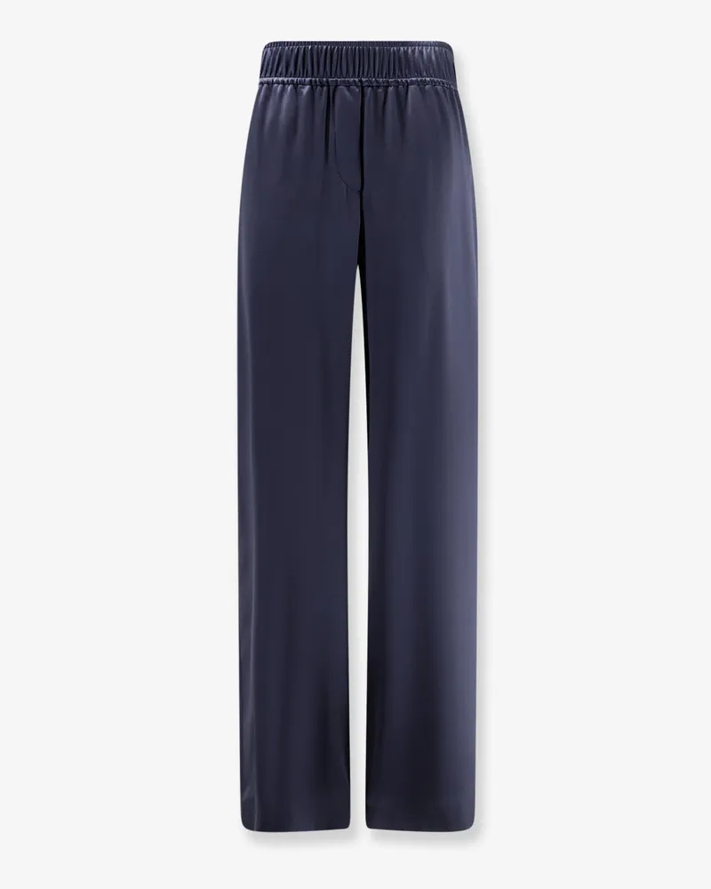 Brunello Cucinelli Silk trousers -  - gender_Woman Blue