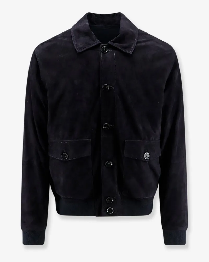 Arma Tomme reversibile suede jacket -  - gender_Man Blue